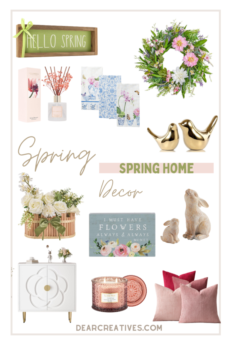Decorate For Spring: Spring Refresh Easy & Stylish Dear Creatives