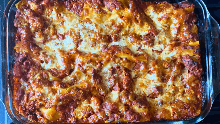 Gluten-Free Lasagna with No-Boil Lasagna Noodles. Meaty, cheesy, delicious Lasagna Dinner Recipe. Get the tips and easy recipe! Dear Creatives.com